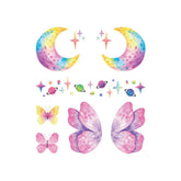 Unicorn Butterfly Waterproof Temporary Tattoo Sticker